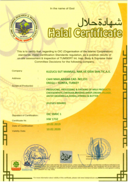 Halal Certificate